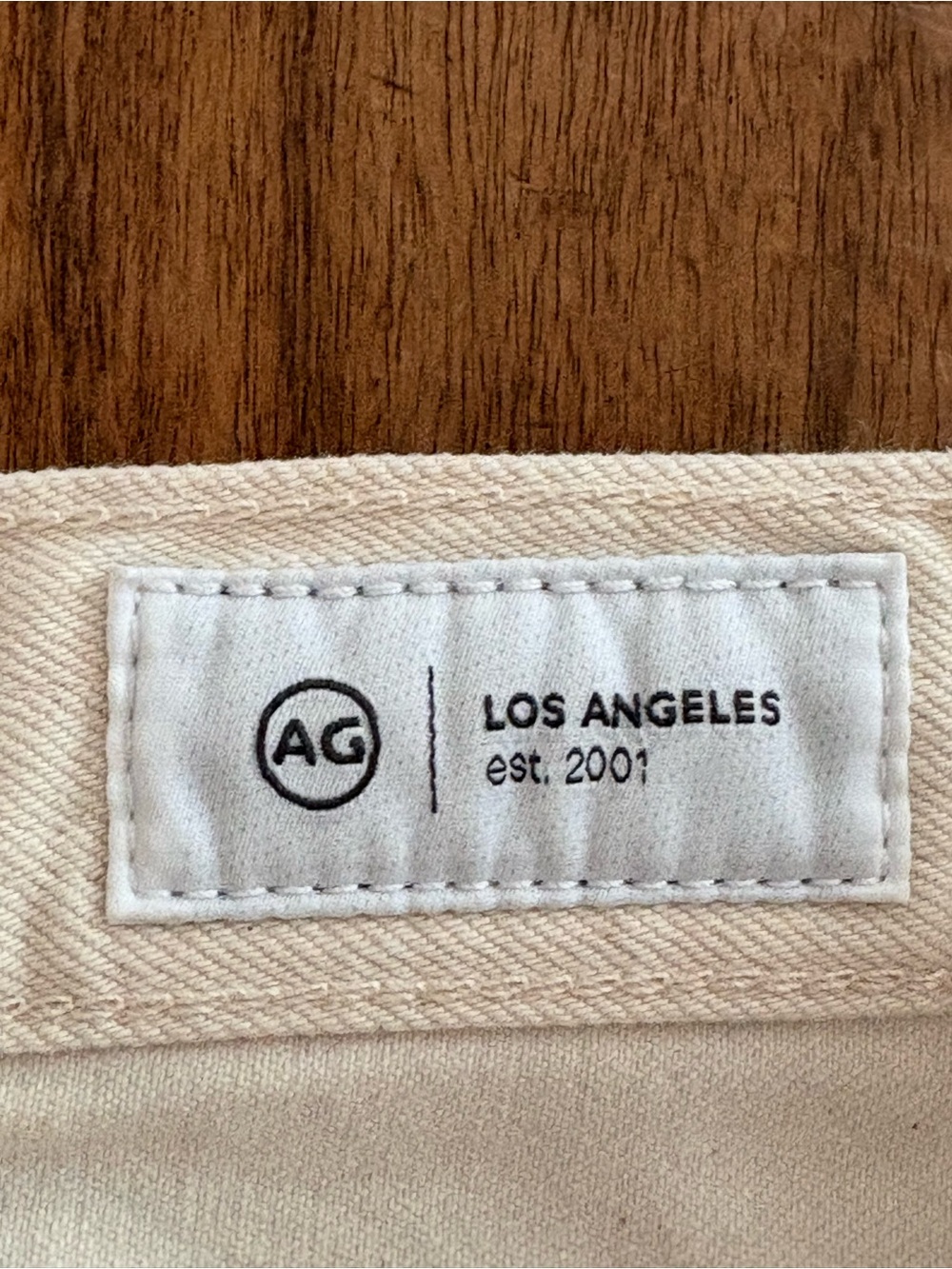 AG Hattie High Rise Crop Barrel Jeans in Opal Stone 29 - Picture 15 of 15